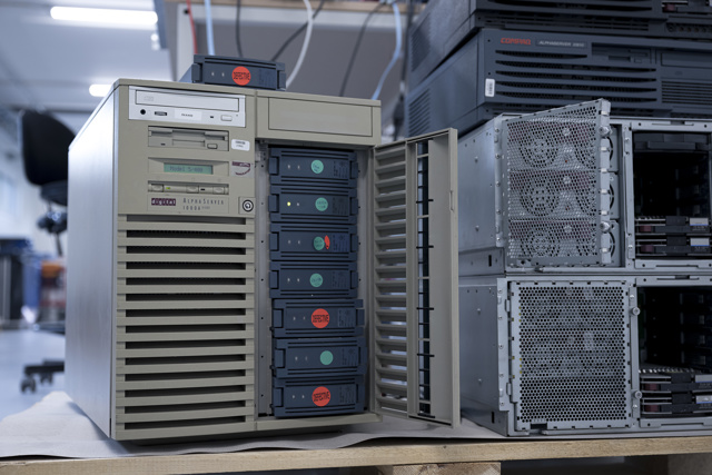 Dated datacenter storage equipment