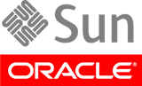 Sun Oracle logo without background