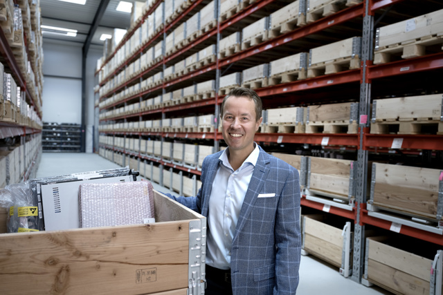 Picture of Lars Juhl at Nordic Computer Warehouse