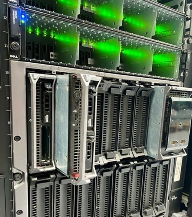 Blade Server at the technical department of Nordic Computer 4