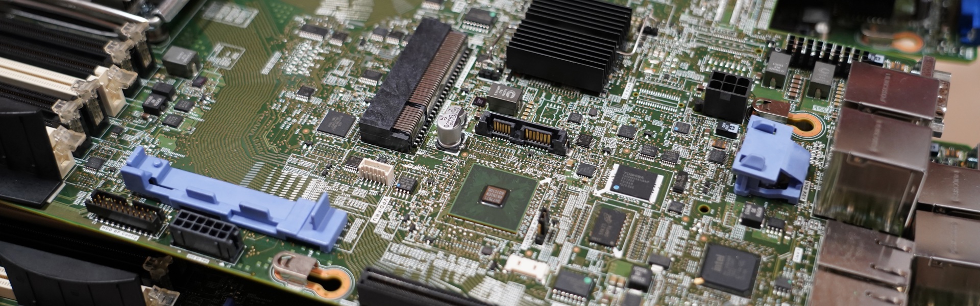 Close up picture of tech