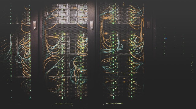 Picture of server storage by Taylor Vick