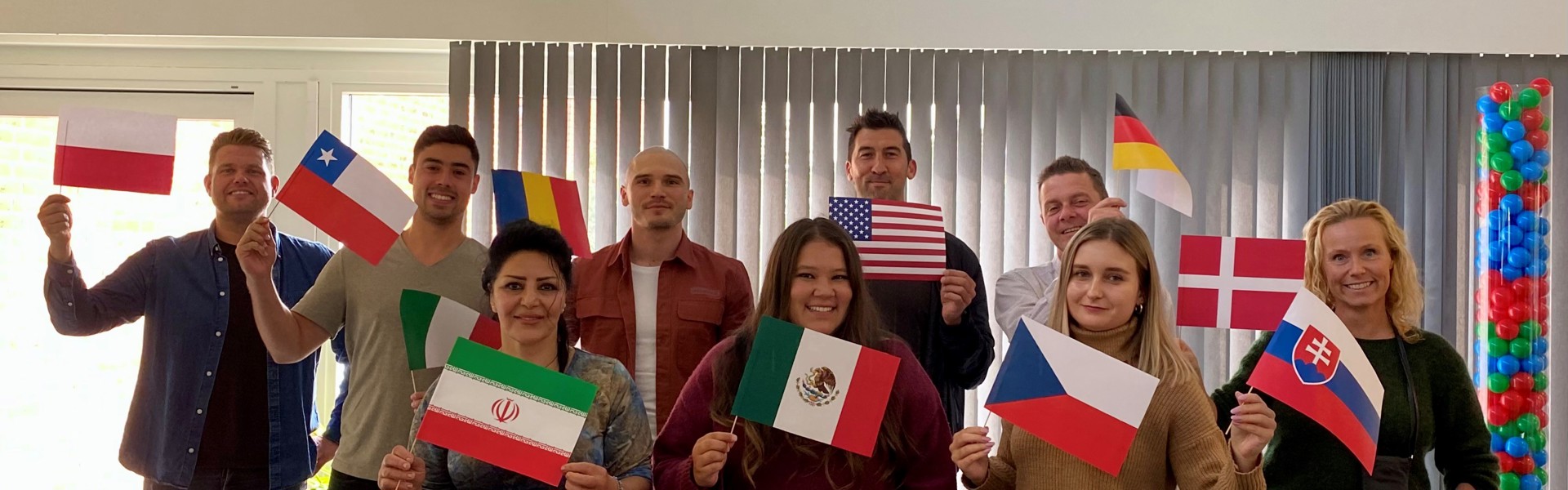 Picture of Nordic Computer Employees from different countries